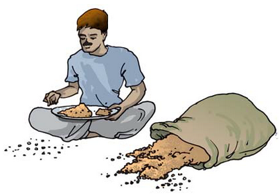 الالتقاط باليد فصل المخاليط باليد